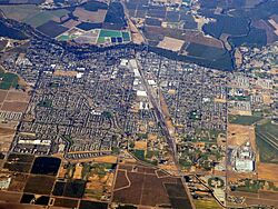 Aerial view of Riverbank, California, October 2024.JPG