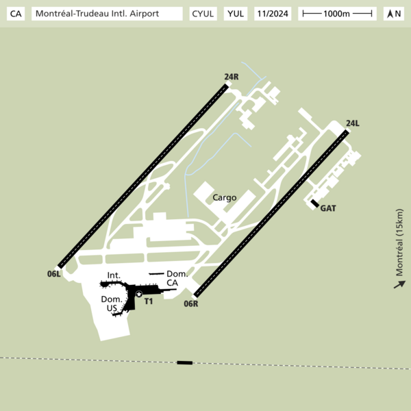 CYUL Layout