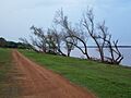 Costanera de La Cruz, sobre el río Uruguay