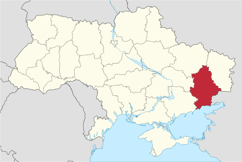 Donetsk in Ukraine