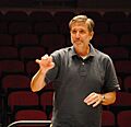 Emilio Aragón ensayando OSG