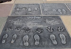 Archivo:Grauman's Chinese Theatre Harry Potter Cast
