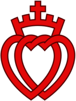 Héraldique meuble Coeur vendéen.svg