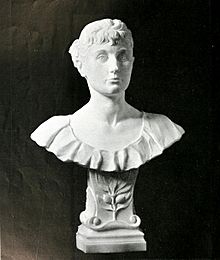 Archivo:Henry Hugh Armstead - Buste de Mrs Hugh Wells Armstead