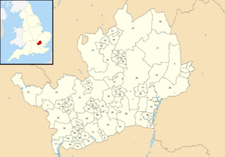 Hertfordshire UK electoral division map 2017 with numbers.svg