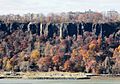 Hudson River Palisades seen from 187th Street crop
