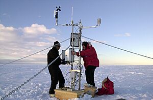 Archivo:Iceberg B-15A weather instrument