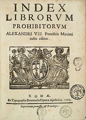 Archivo:Index Alessandro VII 1664