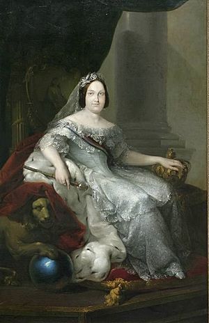 Archivo:Isabel II, de José Gutiérrez de la Vega (Universidad de Sevilla)