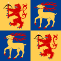 Kalmar län vapenflagga