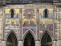Katedrala sv Vita Praha mozaika Poslední soud