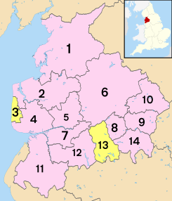 Lancashire numbered districts.svg