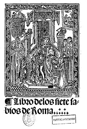 Archivo:Libro de los siete sabios de Roma 1530 1