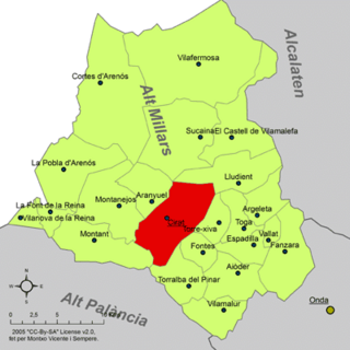 Localització de Cirat respecte de l'Alt Millars.png