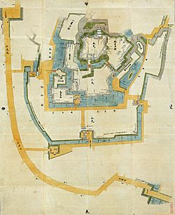 Archivo:Map-of-Odawara-Castle