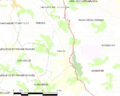 Map commune FR insee code 33246