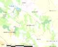Map commune FR insee code 64171