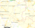 Map commune FR insee code 85162