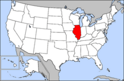Archivo:Map of USA highlighting Illinois
