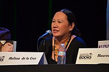 Melissa de la Cruz at LA Time Festival of Books 2013.jpg