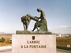 Monument a la Puntaire de l'Arboç 2005