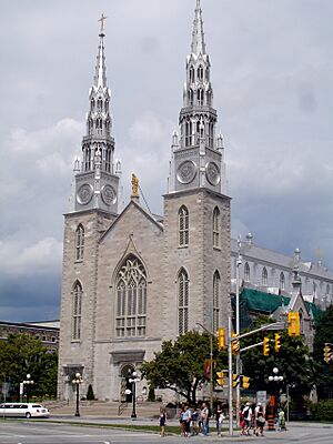 Archivo:Notre Dame Cathedral Basilica in Ottawa