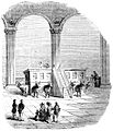Piscine de l'église des Mormons (Nauvoo Temple baptismal font)