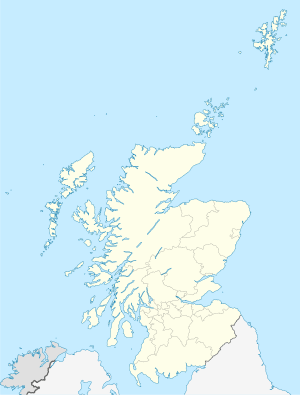 Hamilton ubicada en Escocia