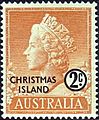 Stamp Christmas Island 1958 2c
