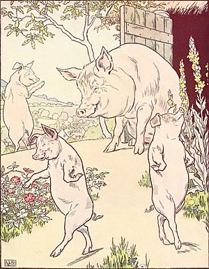 Three little pigs and mother sow - Project Gutenberg eText 15661.jpg