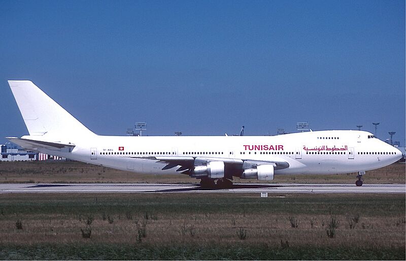 Tunisair Boeing 747-100 Durand