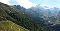 Vue sur le massif du Grand Gabizos et Gourette - panoramio