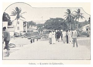 Archivo:082 Gabon. - L'entrée de Libreville