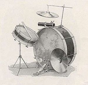 Archivo:1918 Ludwig drum sets