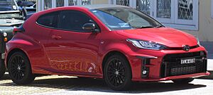 Archivo:2020 Toyota GR Yaris (cropped)