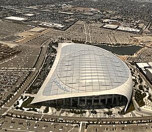 Archivo:Aerial view of SoFi Stadium (July 2022)