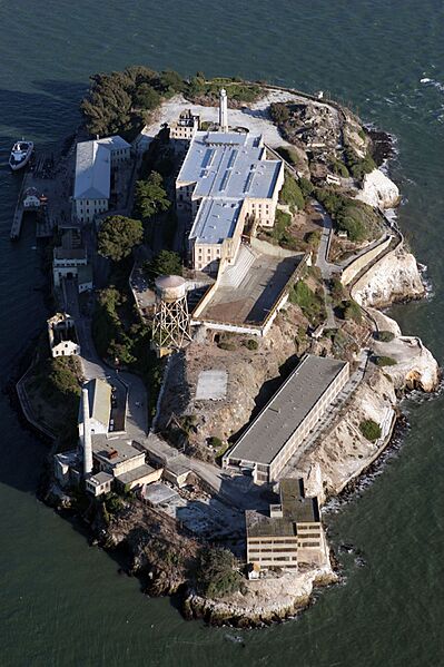 Alcatraz aerial