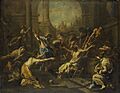 Alessandro Magnasco's painting 'The Raising of Lazarus'