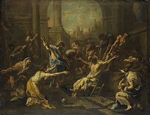Archivo:Alessandro Magnasco's painting 'The Raising of Lazarus'