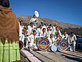 Banda Verdaderos Mayas en el estrecho de Tiquina9