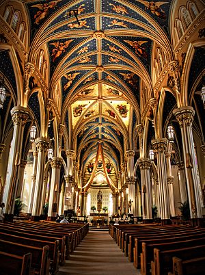 Archivo:Basilica of the Sacred Heart, University of Notre Dame