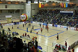 Archivo:Bilateral España-Portugal de voleibol - 01