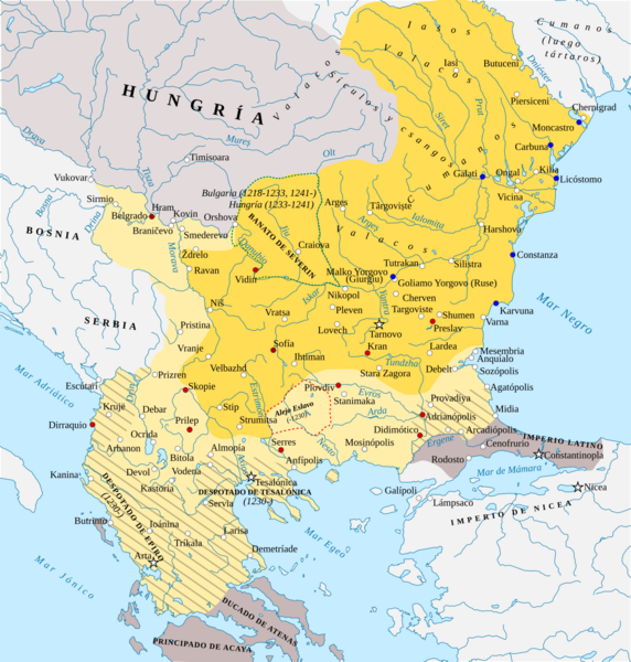Bulgaria-Iván Asen-es