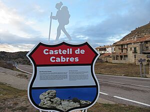 Archivo:Castell de Cabres, Ruta 99