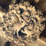 Catedral de Barcelona - Clau de volta del templet del claustre