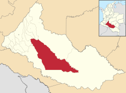 Cartagena del Chairá ubicada en Caquetá