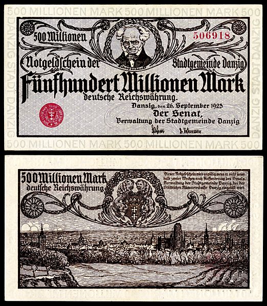 DAN-28a-Danzig-500MIL Mark (1923)