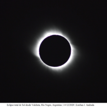 Archivo:Eclipse total 14 de diciembre de 2020, Valcheta, Argentina - Esteban J Andrada