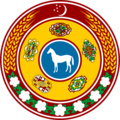 Emblem of Turkmenistan 1992-2000