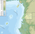 Equatorial Guinea physical map